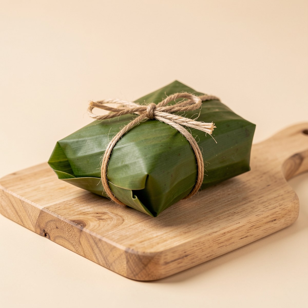 Trưởi Bà Năm — tré gói lá chuối buộc lạt